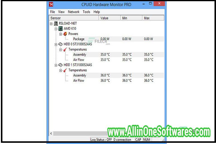 CPUID HWMonitor Free 1.47 Free Download With Keygen
