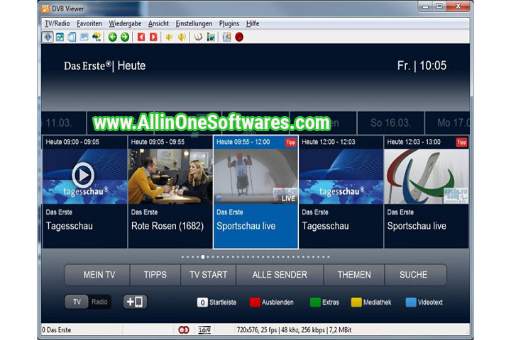 DVB Viewer Pro 7.2.2.1 Free Download With Keygen