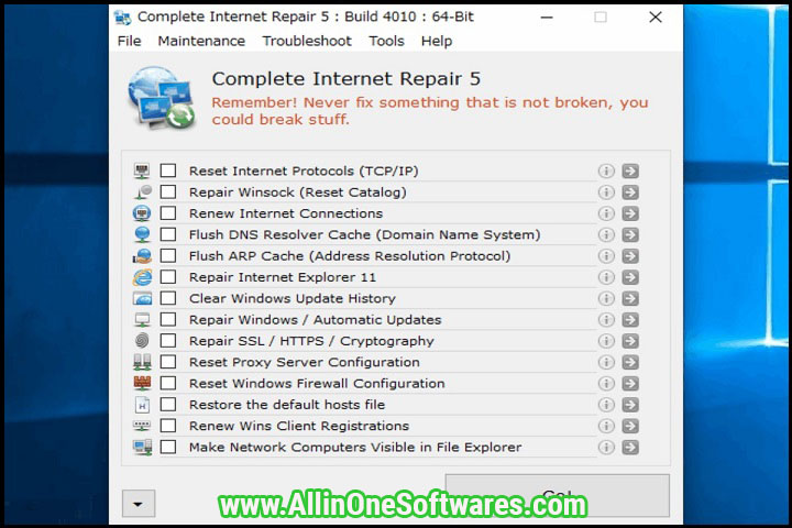 Complete Internet Repair 9.1.3.6099 PC Software whit patch