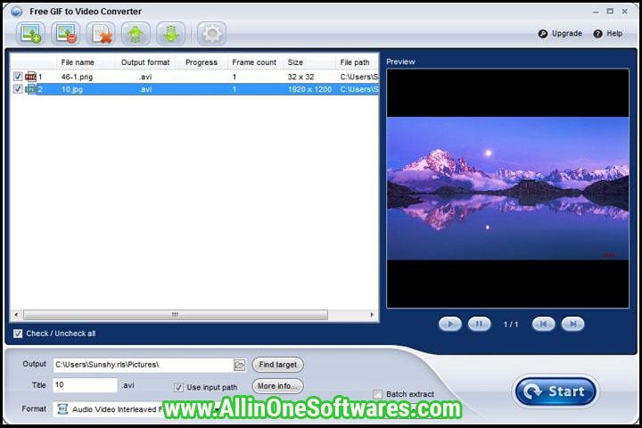 iPixSoft GIF to Video Converter 3.8.0 PC Software whit crack