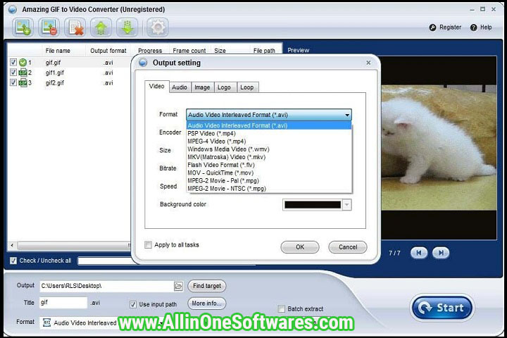 iPixSoft GIF to Video Converter 3.8.0 PC Software whit keygen